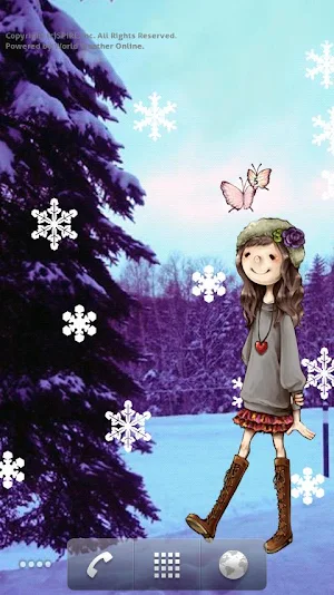 おてんきカベガミ Screenshot 2