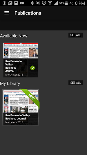 SFV Business Journal Screenshot 0