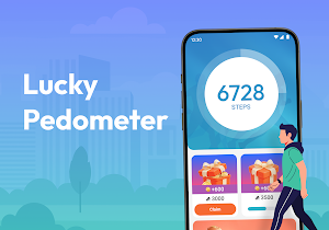 Lucky Pedometer Screenshot 0