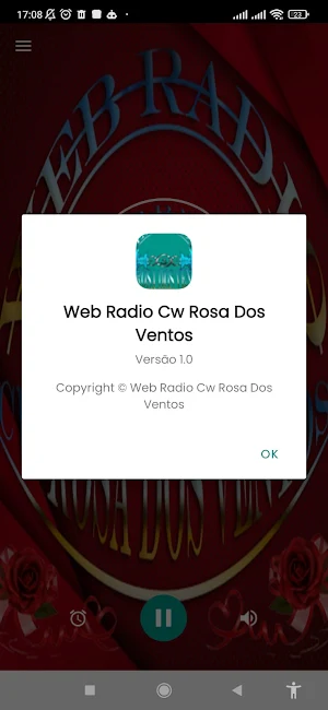 Web Radio Cw Rosa Dos Ventos Screenshot 2