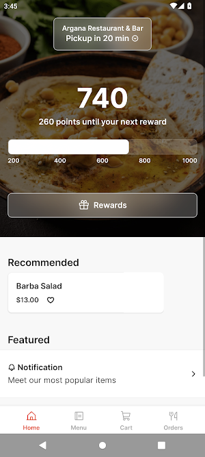 Argana restaurant Screenshot 0