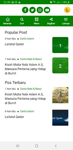 CERITA ISLAM | KISAH NABI Screenshot 3