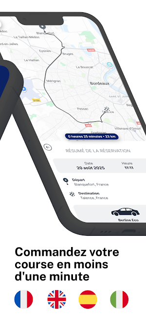 Bordeaux Transfers Screenshot 1