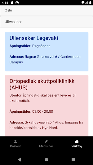 Prehospital Assistent Screenshot 3