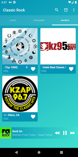 Classic rock radios online Screenshot 2