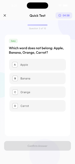 BrainIQ - Intelligence AI Test Screenshot 3