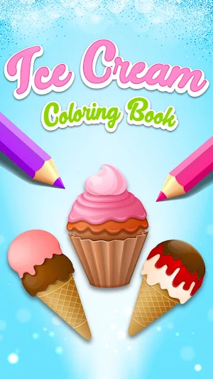 Ice Cream Coloring Book Screenshot 0