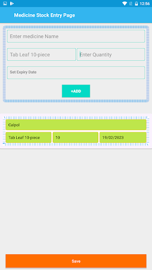 Medicine Stock Tracker Screenshot 3