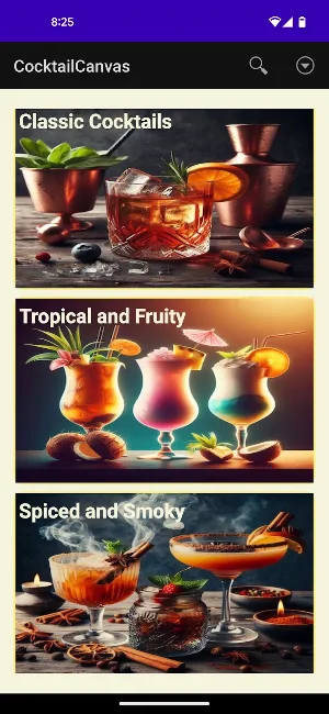 CocktailCanvas Screenshot 0