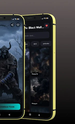 DarkPix  Black Wallpaper 4K Screenshot 1