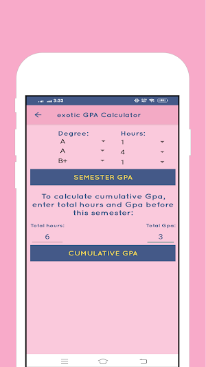 Exotic Gpa Cal Screenshot 1