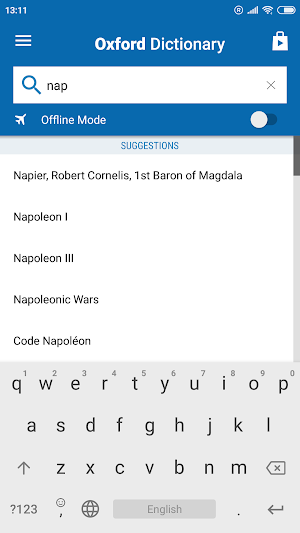 Oxford Dictionary of World History Screenshot 1