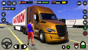US Cargo Truck Driver Sim 3D Screenshot 0