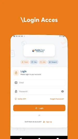 Visalink Travel Screenshot 0