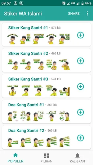 Stiker WA Islami Lengkap (WAStickerApps) Screenshot 0