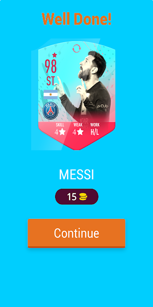Football Players: Cards Quiz23 Screenshot 1