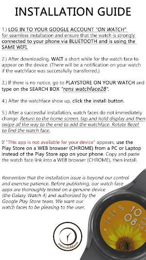 rens watchface28 Screenshot 3