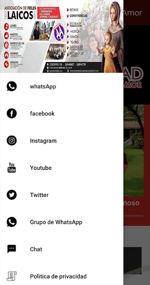 Comunidad catòlica del Amor Screenshot 2
