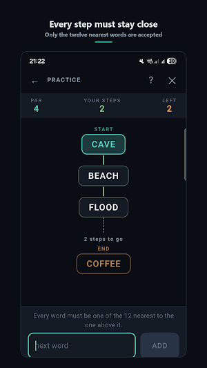 Traverse: Word Chain Screenshot 1