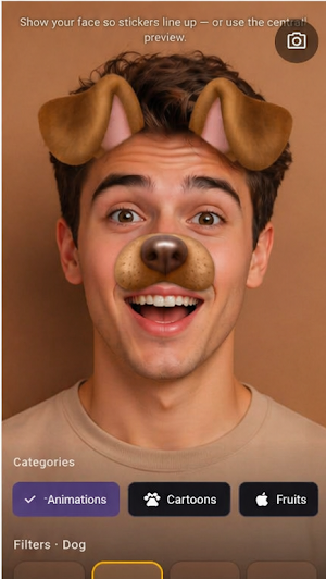 Face filters Screenshot 3