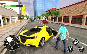 Gangster Mad Life City: Car Driving Simulator Screenshot 1