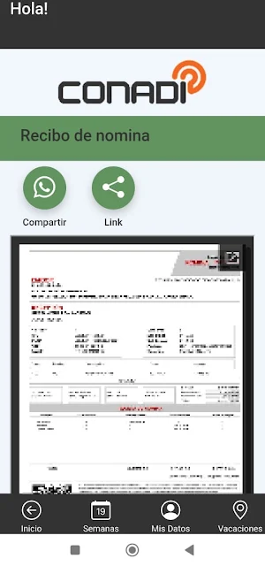 Buzon Conadi Screenshot 2