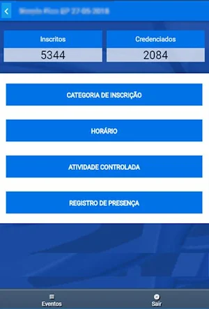 Credenciamento – ADTEVENTO Screenshot 1