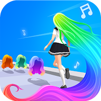 Dancing Hair - Music Race 3D
