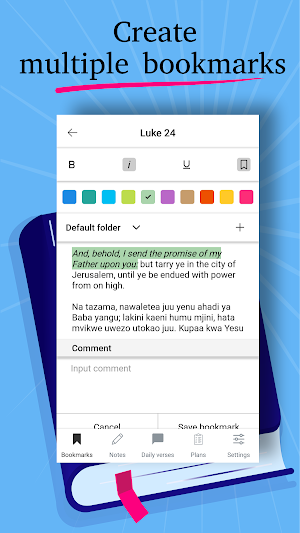 English Swahili Bible Takatifu Screenshot 2