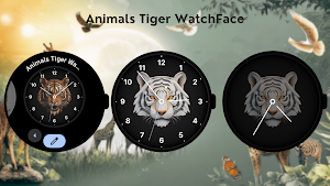 Animals Tiger WatchFace Screenshot 2