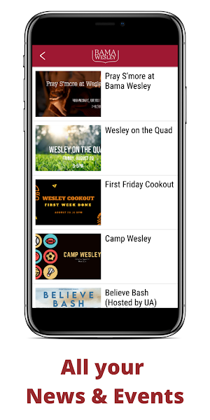 Bama Wesley Screenshot 2