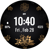 Realistic Luxury Flowers Watch