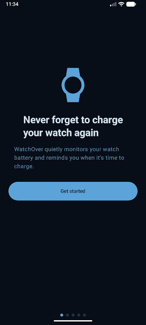 Watch Battery Alert: WatchOver Screenshot 0