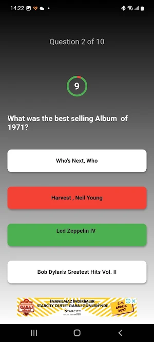 Rock & Metal Music Trivia Quiz Screenshot 1