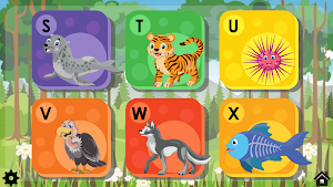 ABC Phonics with Animals Puzzle Screenshot 1