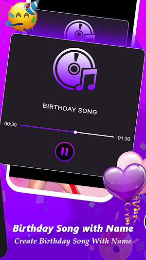 Birthday Song with Name Screenshot 2