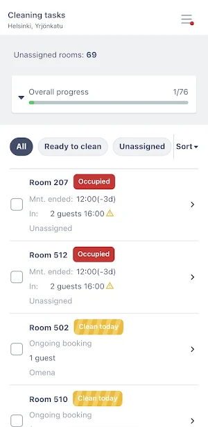 Nelson Service App Screenshot 1