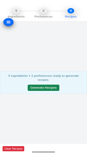 Recipe Finder: AI Ingredients Screenshot 2