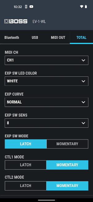 EV-1-WL Editor Screenshot 2