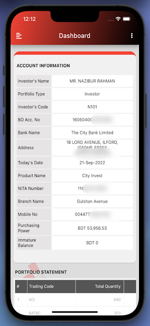 City Invest Screenshot 2