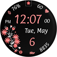 Iris544 Elegant Digital Watch