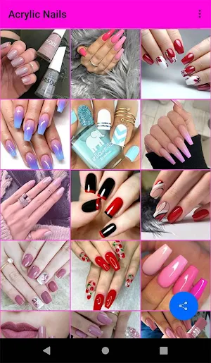 Acrylic Nails Designs Screenshot 3