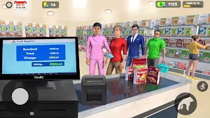 Grocery Store Supermarket Game Screenshot 1
