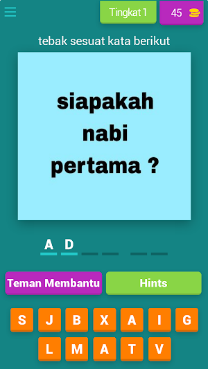 daftar nama nabi Screenshot 0