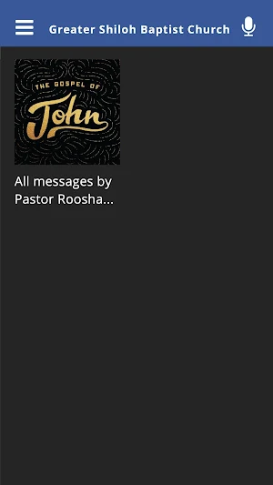 Greater Shiloh Baptist Church Screenshot 1