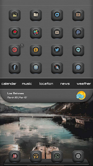 Desire Black Glyph Screenshot 1