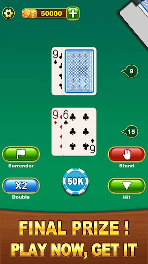 Blackjack 21 Screenshot 1