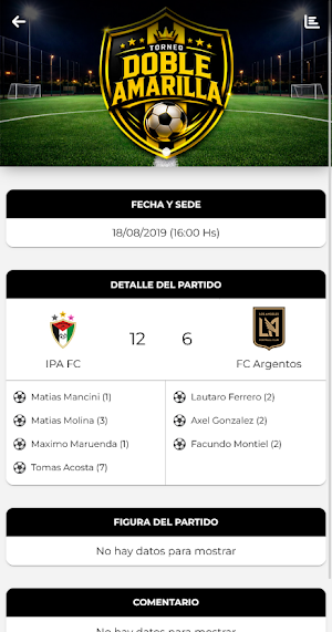 Torneo Doble Amarilla Screenshot 3
