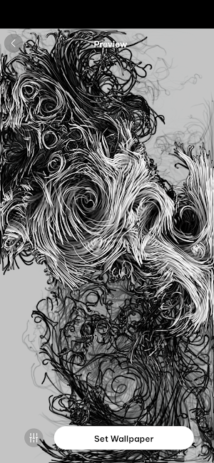 Fluid Live Wallpaper 3D Magic Screenshot 1