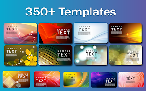 Business Card & Invitation Maker Screenshot 0